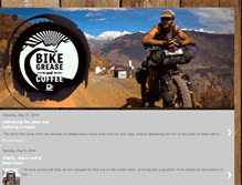 Tablet Screenshot of bikegreaseandcoffee.com